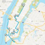 Biking in New York map