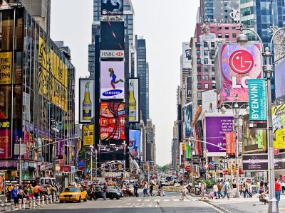 Times Square Manhattan Busy place